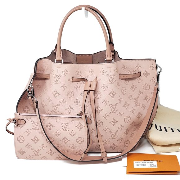 Louis Vuitton Handbags - Louis Vuitton Girolata Mahina Magnolia Bag $3,650